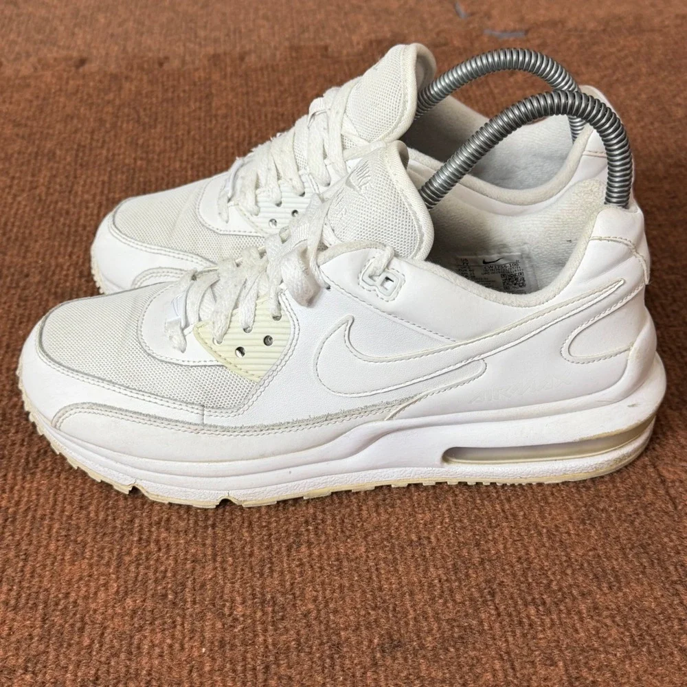 Nike Air Max Excee Triple White GS Shoes CW1755-100 Mens 7Y Womens‎ 8.5 Low Top